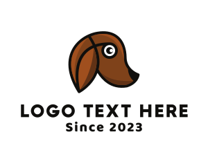 Modern Dog Pet logo