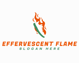 Flame Sneakers Shop logo design