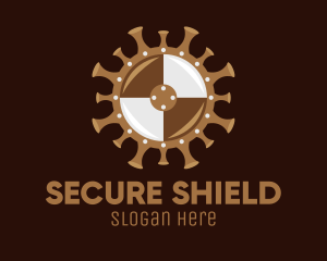 Covid Virus Shield logo