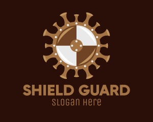 Covid Virus Shield logo