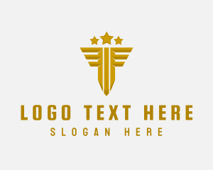 Loyalty - Modern Wings Letter T logo design