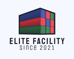 Cargo Container Storage Facility  logo design