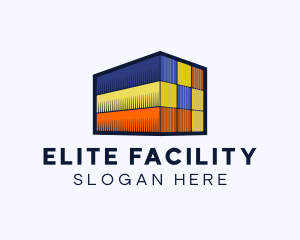 Cargo Imports Container  logo design