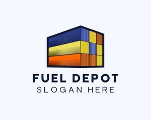 Cargo Imports Container  logo design