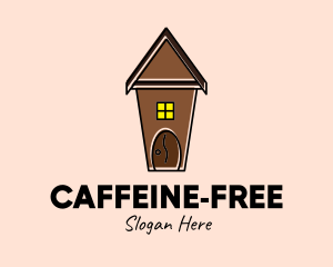 Coffee Bean Realty House logo design