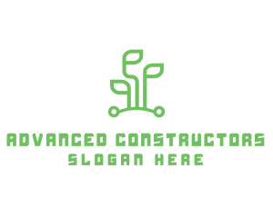 Digital Plant Tech logo design