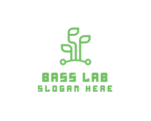 Digital Plant Tech logo design