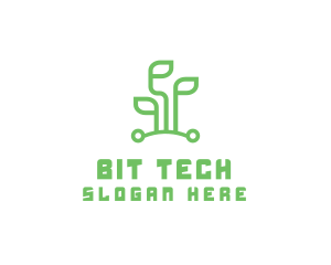 Digital Plant Tech logo design