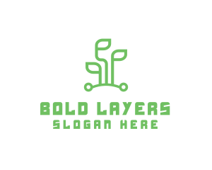 Digital Plant Tech logo design