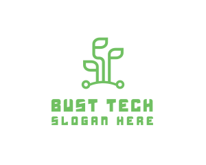 Digital Plant Tech logo design