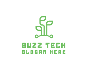 Digital Plant Tech logo design