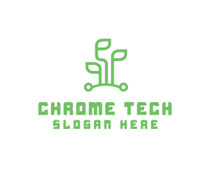 Digital Plant Tech logo design