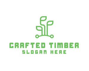 Digital Plant Tech logo design