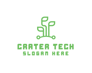 Digital Plant Tech logo design