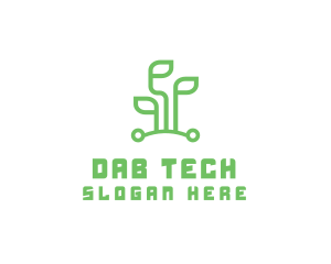 Digital Plant Tech logo design