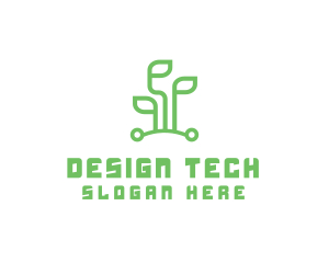 Digital Plant Tech logo design