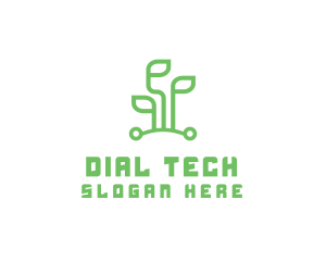 Digital Plant Tech logo design