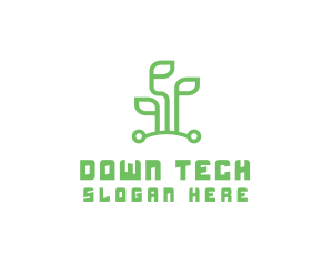 Digital Plant Tech logo design