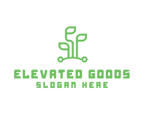 Digital Plant Tech logo design