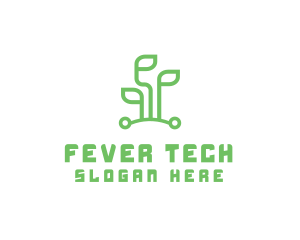 Digital Plant Tech logo design