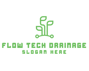 Digital Plant Tech logo design