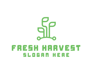 Digital Plant Tech logo design