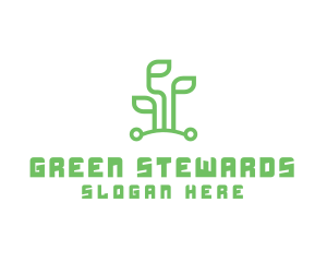 Digital Plant Tech logo design