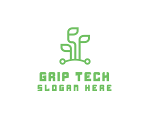 Digital Plant Tech logo design