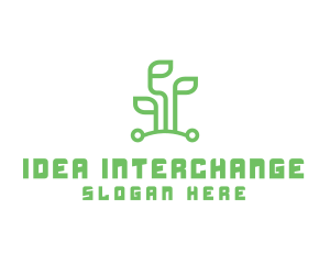 Digital Plant Tech logo design