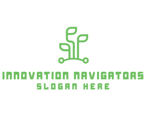 Digital Plant Tech logo design