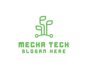 Digital Plant Tech logo design