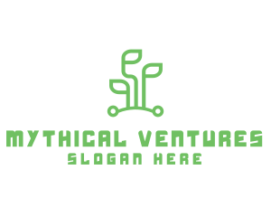 Digital Plant Tech logo design