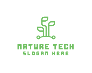 Digital Plant Tech logo design