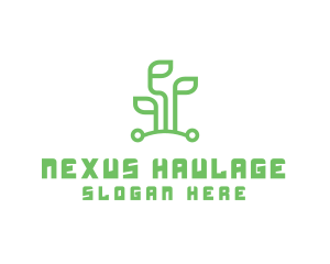 Digital Plant Tech logo design