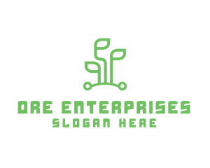 Digital Plant Tech logo design