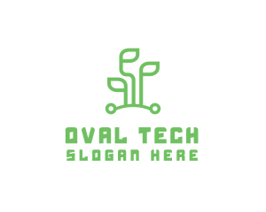 Digital Plant Tech logo design