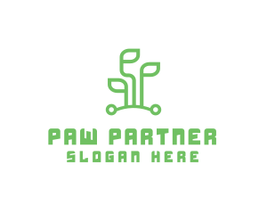 Digital Plant Tech logo design