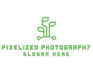 Digital Plant Tech logo design