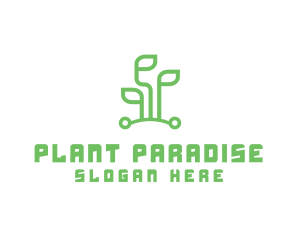 Digital Plant Tech logo design