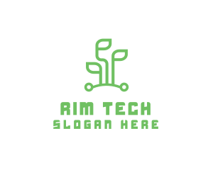 Digital Plant Tech logo design