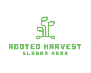 Digital Plant Tech logo design