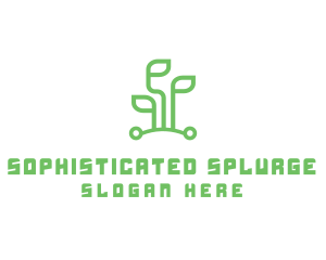 Digital Plant Tech logo design