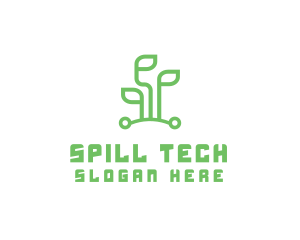 Digital Plant Tech logo design