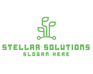 Digital Plant Tech logo design