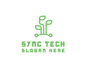 Digital Plant Tech logo design