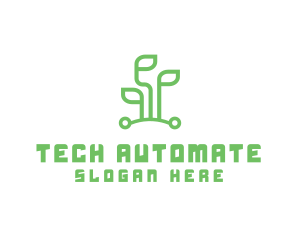 Digital Plant Tech logo design