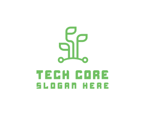 Digital Plant Tech logo design