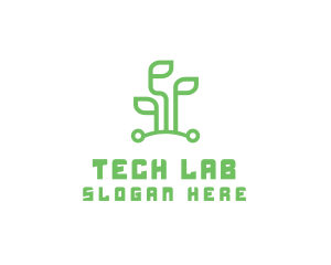 Digital Plant Tech logo design