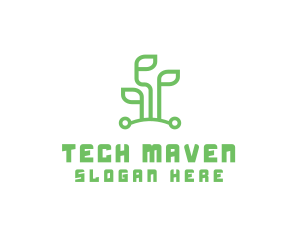 Digital Plant Tech logo design