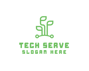 Digital Plant Tech logo design